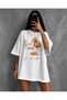 Aperol Spiritz Tshirt Printed Oversize T-Shirt Unisex 80% Cotton Boxy Fit Streetwear T-Shirt Thick Textured - 2