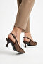 Women's Heeled Shoes Pointed Toe Slingback Buckle Thin Heel 6 cm Stylish Classic Model Icon - 6