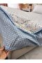 Tembel İşi̇ Single Person 4 Season Multi-Purpose Quilt with Pique and Elastic Pad Bed Sheet Set - 5