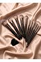 18 piece Grigio Professional Makeup Brush Set, with V Shape Puff, Canvas & Makeup bag - 6