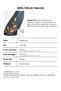Women's Dark Denim 4W6-8 Palazzo Fit Special Embroidery Patterned Design Denim Jean - 6