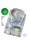 Cotton Fabric Relaxed Fit Collared Shirt with Buttons at the Bottom - 2