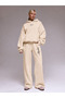 Unisex Men's and Women's Macklin Design Text Printed Oversize 3 Thread Hooded Baggy Bottom Tracksuit Set - 2
