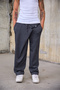 Men's Elastic Shalwar Trousers with Clip Detail - 6