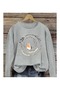 Printed Crewneck Sweatshirt