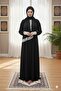 One Piece Prayer Dress with Shawl and Lace, Elasticized Cuffs - 2