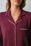 Misty Shirt Collar Pajama Set - 3