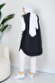 Women's Square Patterned Quilted Vest with Pockets - 4