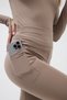 Women's Winter Fleece-Lined High-Waist Slimming Leggings with Pockets - 5