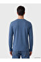 Esvab • Modern & Distinctive Zero Roba Collar Long Sleeve Men's T-Shirt - 3
