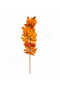 Halloween Orange Leaf Branch 74cm - 2