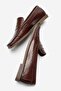 Merdovel Women's Genuine Leather Loafer with Saddle Detail in Tan - 5