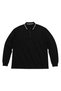 Men's Plus Size Black 100% Cotton Striped Polo Collar T-Shirt 5Xl-6Xl-7Xl-8Xl - 4