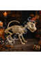 Halloween Horror Themed Skeleton Dog Figure 47cm - 2