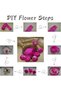 Fuchsia Ribbon Crapone Paper Roll, Flower Making, Party, Craft Decoration Paper, 6 Pieces, 4.5cm X 22Meters - 5