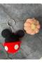 Pumpkin and Mouse Hand-Knitted 2-Piece Keychain & Bag Ornament - 2