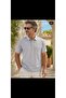 Men's Polo Collar Pocket T-Shirt Plus Size Oversized Short Sleeve Combed Cotton