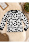 Mini World %100 Cotton Boys' Pajama Set Dark Green Big Smile Patterned O-Neck Soft Textured 2-Piece Set - 2