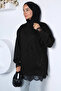 Modern Sequin Patterned Stylish Hijab Tunic