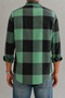 Men's Plaid Patterned Oxford Regular Fit Long Sleeve Shirt - 3