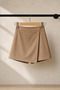 Girls' School Shorts Skirt 100% Cotton Gabardine Fabric Knee Length Comfortable School Skirt - 4