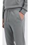 Men's Three Thread Compact Hooded Kangaroo Pocket Soft Textured Cotton Inside Sweatpants Set - 5