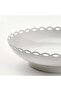 Powder-Coated Steel Pillar Candle Holder with Drip Tray, Off-White, 15 cm Dia. - 4