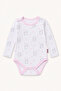 American Collar Long Sleeve 100% Cotton Sweat Absorbent 5-Piece Baby Badi Set - 3