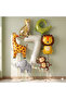 Safari Animals Number Balloon Set 7 Years Old Lion Giraffe Elephant Monkey Crocodile Leopard Birthday Set 7 Pieces