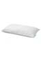 Low Polyester Pillow with Cotton Lyocell Cover, White, 50x80 cm