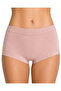 5-Pack Women's Bamboo High Waist Panties Soft Textured Healthy Underwear - 4