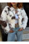 Premium Trend Double Color Patterned Short Faux Fur - 4