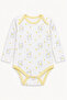 American Collar Long Sleeve 100% Cotton Sweat Absorbent 5-Piece Baby Badi Set - 6
