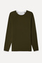 Men's Brown Crew Neck Sweatshirt