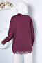 Modern Sequin Patterned Stylish Hijab Tunic - 4