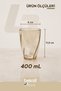 Home Glassy Unbreakable Polycarbonate 6-Piece Glass Set Yellow (400 ml) - 5