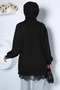 Modern Sequin Patterned Stylish Hijab Tunic - 5