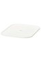 Storage Box Lid with Vent Handle, Recycled Plastic, White, 40x28 cm