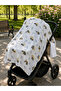 100% Cotton Poplin Nursing Cover |   Multi-Purpose Breastfeeding Apron |   Baby Stroller and Pushchair Cover - 2