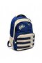 Navy Blue Luxury Waterproof Fabric Elementary & Middle School Backpack