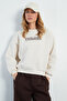 3 Thread Themory Embroidered Oversize Sweatshirt - 3