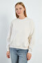 3 Yarn Basic Crew Neck Oversize Sweatshirt - 5