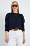 Basic Crew Neck Casual Knit Sweater - 2