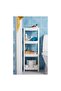 Shelf Unit, White, 37x23x101 cm - 2