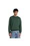 Silicon Badge Bb Crew Sweatshirt Men's Green Sweatshirt