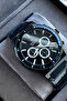 Original Men's Wristwatch Waterproof Steel Band Gift with Box