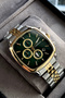 Original Men's Wristwatch Waterproof Steel Band Gift with Box - 3