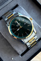 Original Men's Wristwatch Waterproof Steel Band Gift with Box