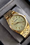 Original Men's Wristwatch Waterproof Steel Band Gift with Box - 3