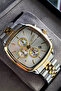 Original Men's Wristwatch Waterproof Steel Band Gift with Box - 3